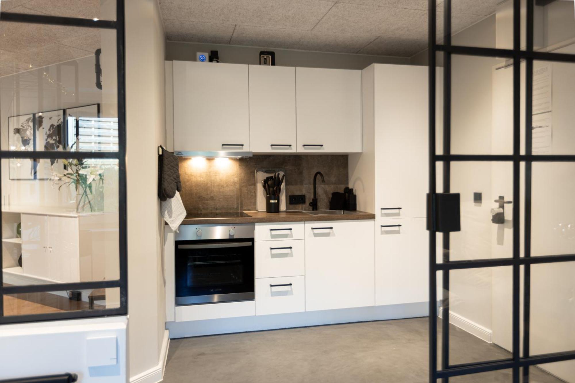 Ny Style Entire Apartment W/Private Cozy Terrace Harrislee Kültér fotó